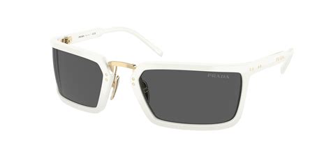 prada pr a11s|Prada PR A11S 4615S0 Sunglasses White/Gold.